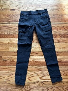 Athleta Black Skinny Cargo Pants